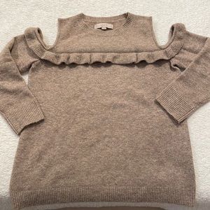 LOFT Cold Shoulder Sweater